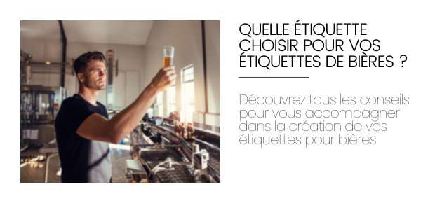 bière personnalisée étiquette